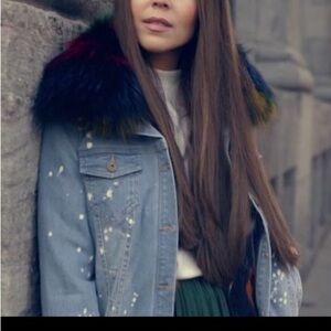 💚Samuel Reiz unique denim jacket 💚
